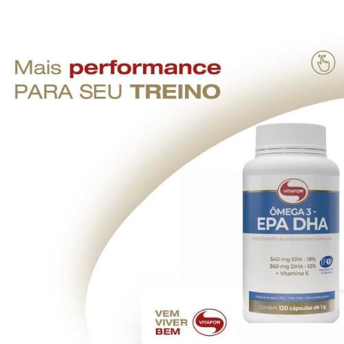 Ômega 3 EPA-DHA 120 Cápsulas Vitafor