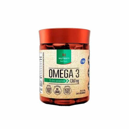 Ômega 3 Ultra 1360mg 60 Cápsulas Nutrify