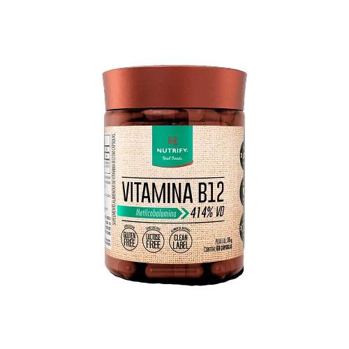 Vitamina B12 60 Cápsulas Nutrify