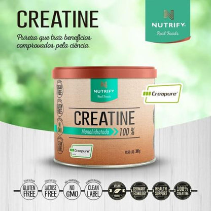 Creatina Creapure Monohidratada 300g Nutrify